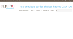 Desktop Screenshot of boutiquepourbebe.com